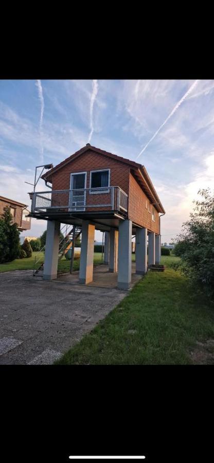 Neu! Das Kleine Rote Hoch-Haus Rechtenfleth Eksteriør billede