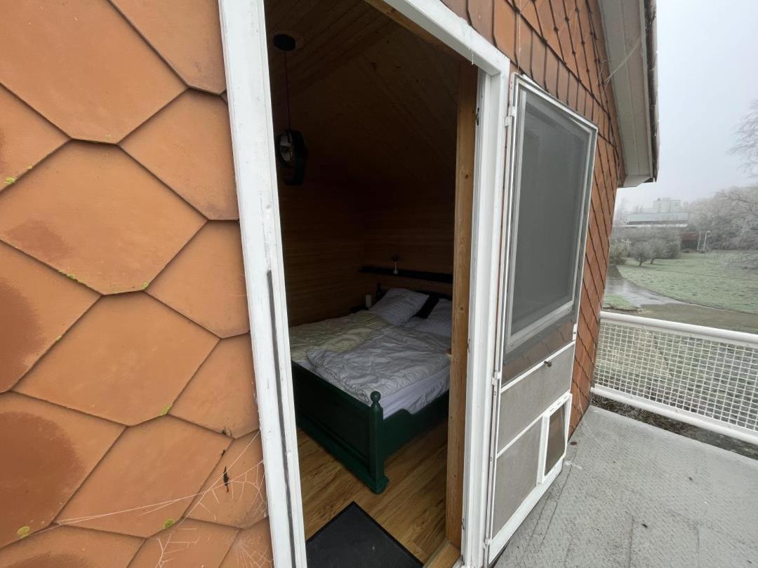 Neu! Das Kleine Rote Hoch-Haus Rechtenfleth Eksteriør billede