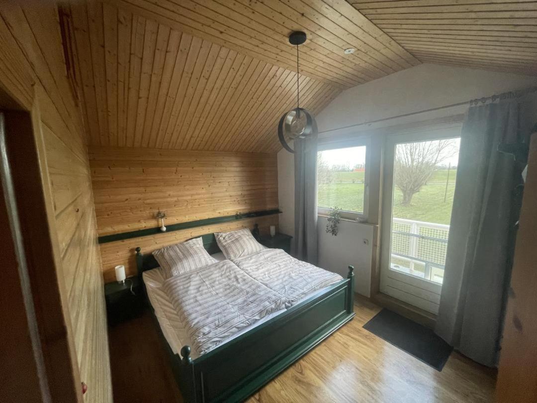 Neu! Das Kleine Rote Hoch-Haus Rechtenfleth Eksteriør billede